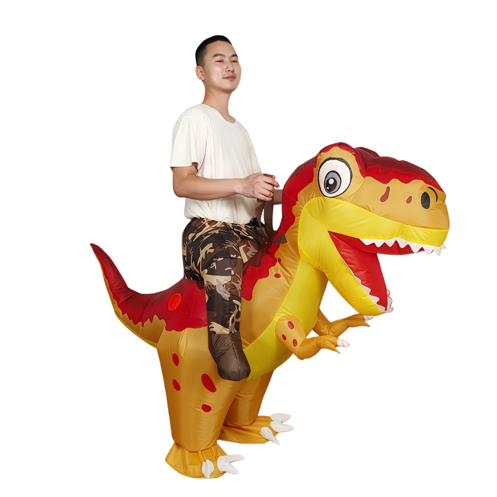 Adult Inflatable Ride‑On Costu - Inflatable Dinosaur Costume Adult review and price