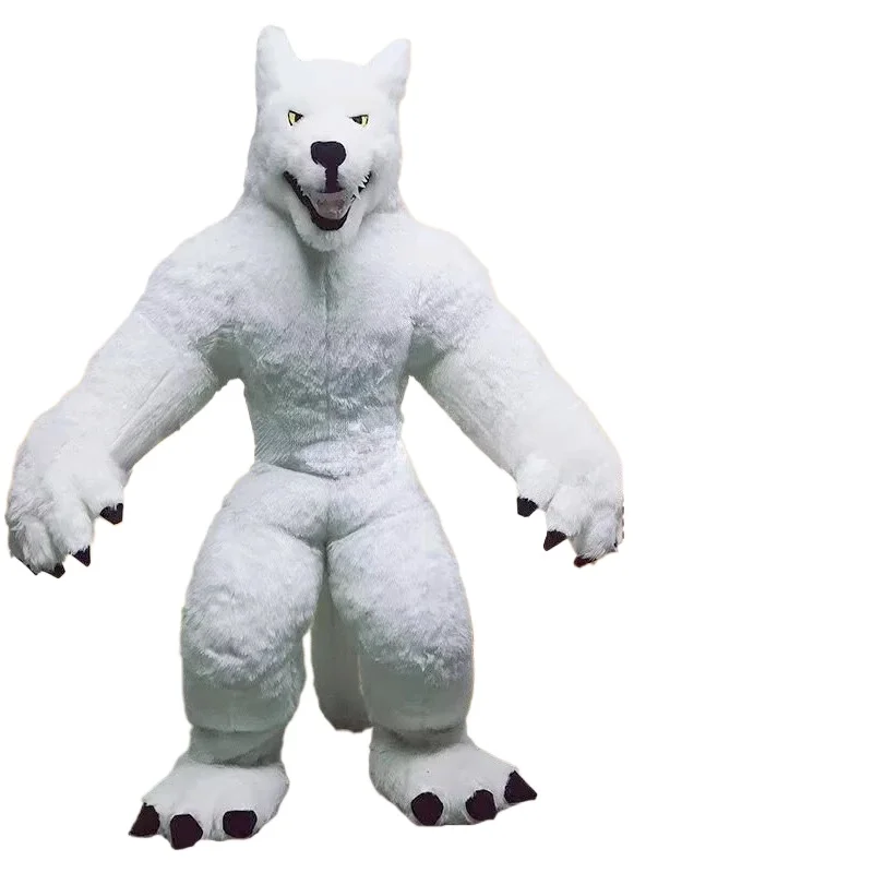 Giant Inflatable Grey Wolf Mas - Costumes review and price
