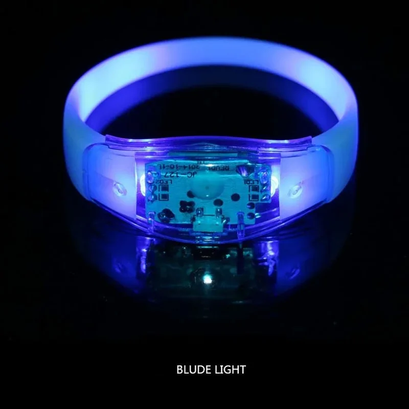 Voice Control LED Glow Wristba - Glow In The Dark Party Glasses review and price