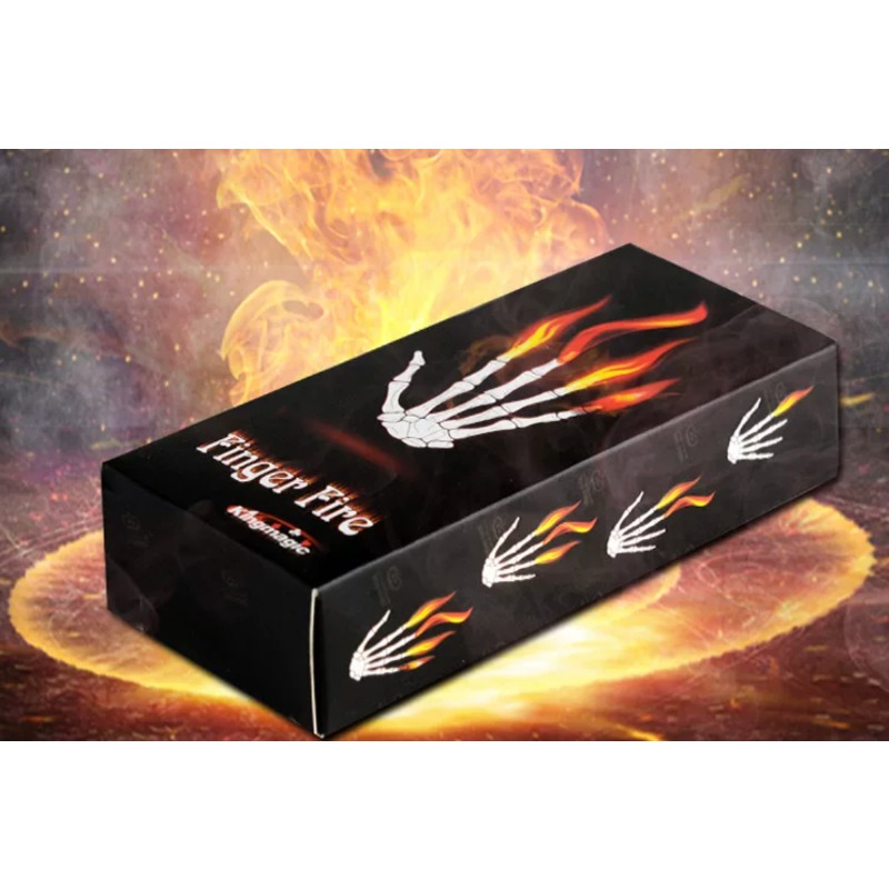 4Pcs/set Finger Fire Magic Tri - Thumb Tip Magic Trick Set review and price